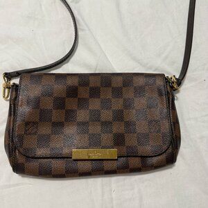 Louis Vuitton Favorite PM in Damier Ebene